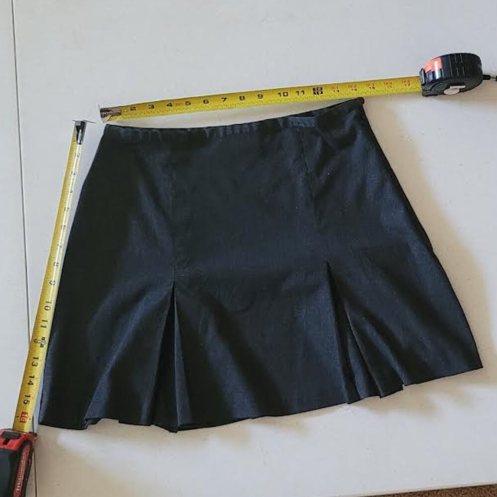 Copper Key steel grey pleated lightweight mini skirt size juniors 13